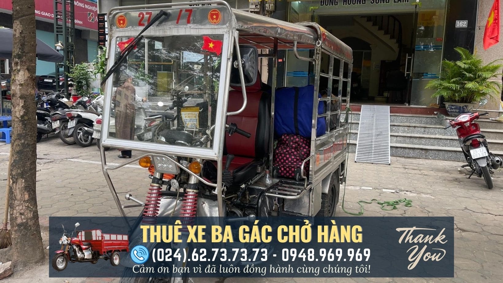 xe ba gác xe thương binh